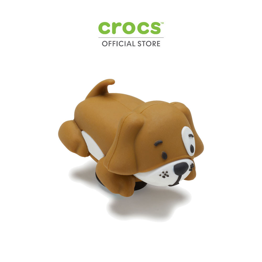 CROCS ตัวติดรองเท้า JIBBITZ 3D DOG WITH PAWS