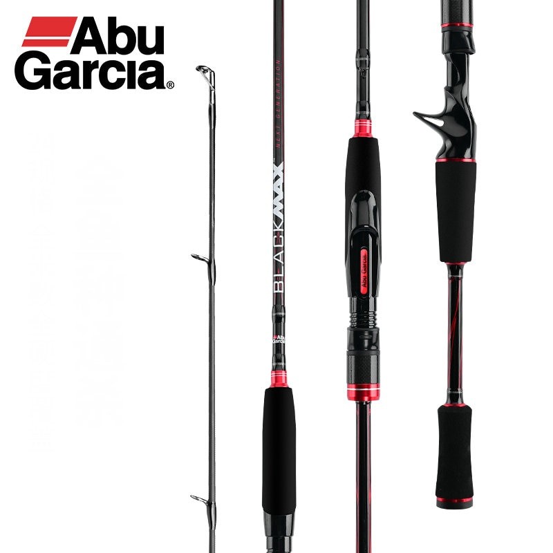 Original Abu Garcia New Black Max BMAX Baitcasting Lure Fishing Rod 1.98m 2.13m 2.44m ML M MH Power