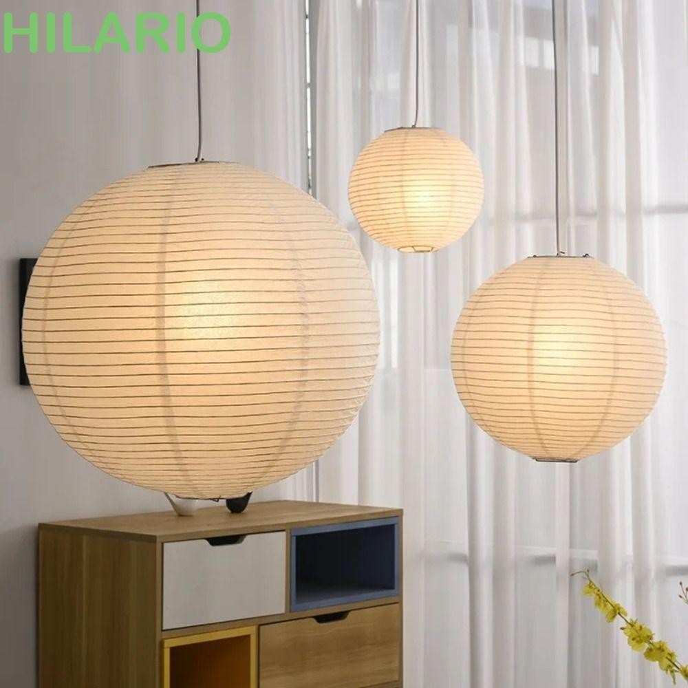 Hilario กระดาษ Lampshade, รอบแขวนเพดาน Light Cover, Light Fixture Modern Classic Vintage จี ้ โคมไฟบ ้ านร ้ านอาหาร
