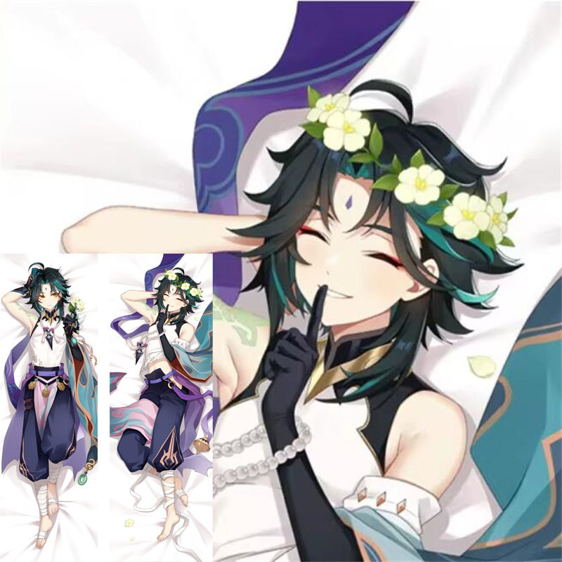 เกม Genshin Impact xiao Dakimakura หมอน Kinsen คอสเพลย์กอด