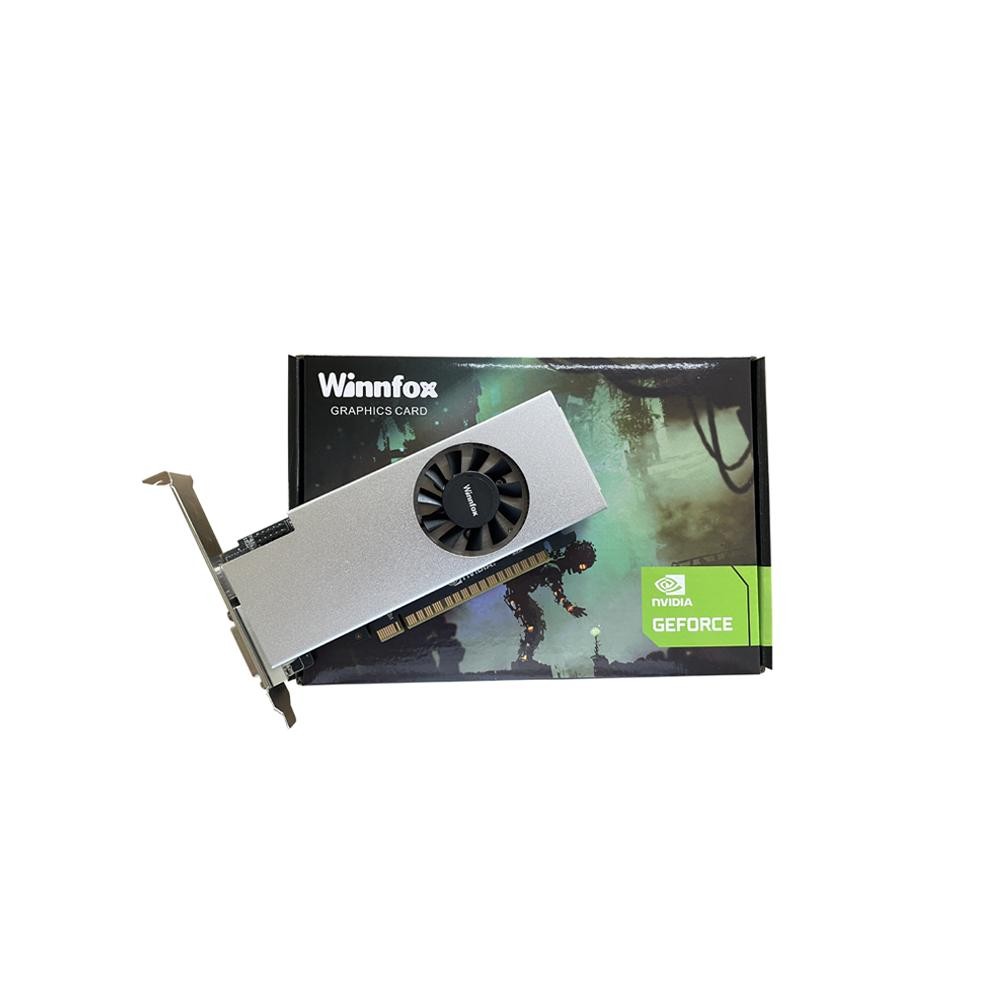 GTX750TI 4G DDR5 กราฟิกการ์ด LP มีดการ์ด HDIM อินเทอร์เฟซ VGA DIV พร้อมแผ่นกั้นสูงครึ่ง