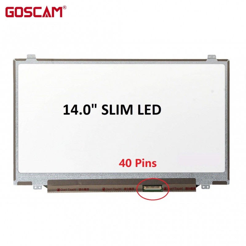 ✿หน้าจอแล็ปท็อป14.0 40 PIN Slim LED สำหรับ ACER TOSHIBA lp140wh2 b140xtn02 b140xw03 ltn140at20