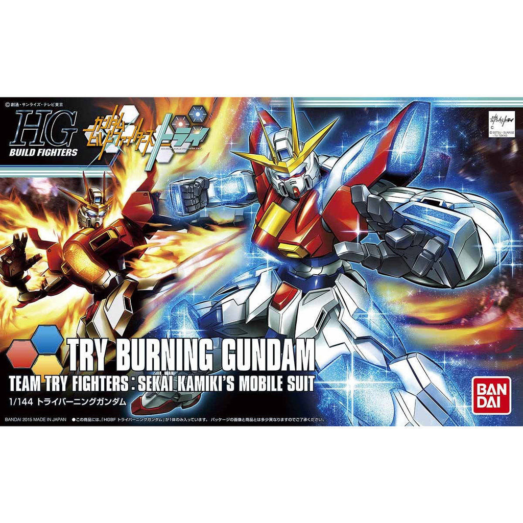 Hgbf 1/144 Try Burning Gundam