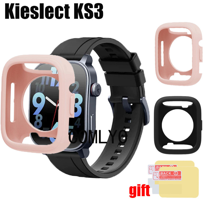 สําหรับ Kieslect KS3 สมาร์ทนาฬิกาป้องกันกันชน Soft TPU กรณี navi r4 ป้องกันหน้าจอฟิล์ม