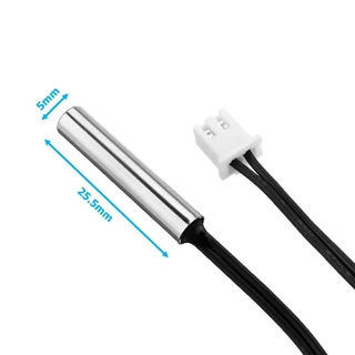 NTC 3435 10k เซนเซอร์วัดอุณหภูมิกันน้ำ แบบ 2สาย (-20 to 105°C) NTC Thermistor Temperature Sensor Waterproof Probe Cab...