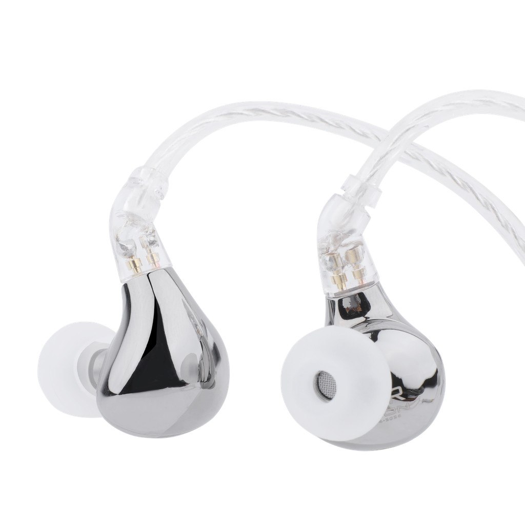 Blon BL03 II 10 มม.Dual-Chamber Dynamic Driver IEM Hifi หูฟัง 0.78 มม.2 พินที่ถอดออกได้สายความเข้ากันได้
