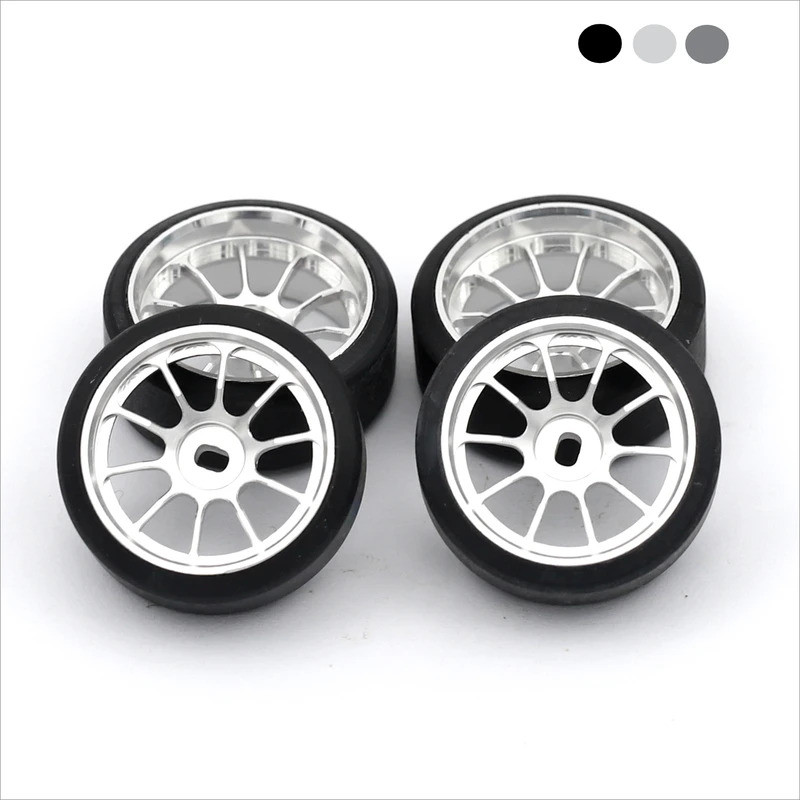1.5องศาพลาสติกแข็งดริฟท์ยางโลหะล้อริมสำหรับ wltoys 284131 K969 K989 Kyosho Mini-Z 1/28 RC รถอัพเกรดชิ้นส่วน
