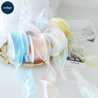 ริบบิ้นตกแต่งเค้ก ม้วนริบบิ้นผ้าซาติน ริบบิ้น ผ้าชีฟอง สไตล์…