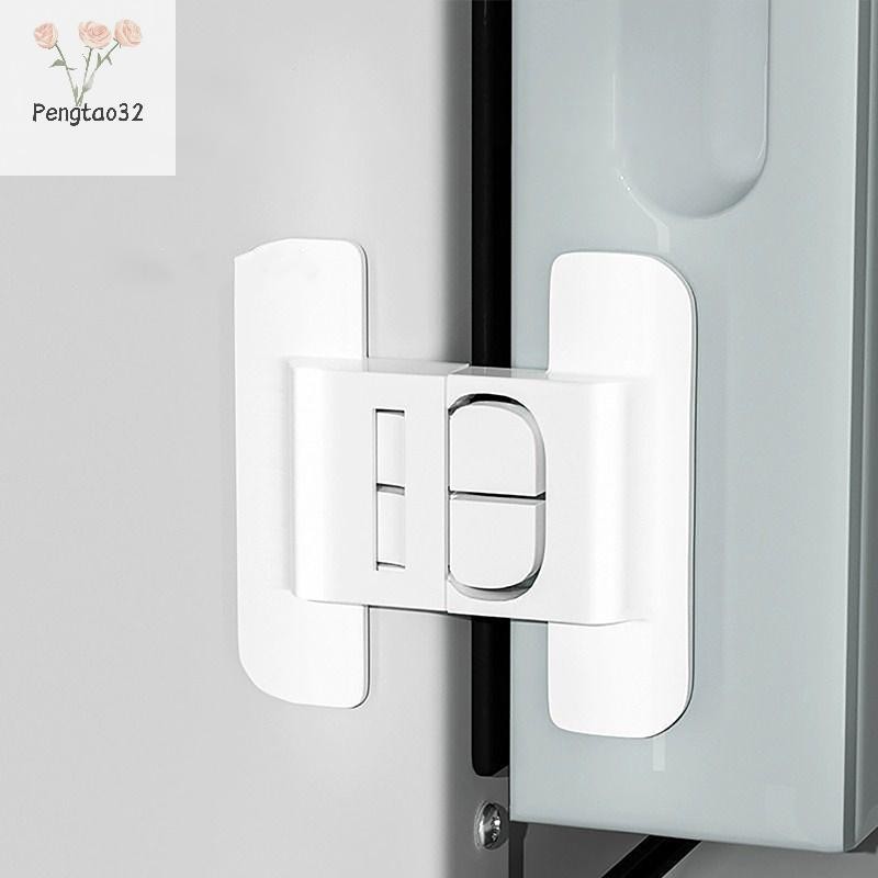 [Nto] ใหม่ 1 ชิ้นบ้านตู้เย็นล็อคความปลอดภัยตู้เย็นตู้แช่แข็งประตูล็อค Multi-function ความปลอดภัยล็อคเด็กความปลอดภัย Protector [TH]