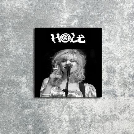 DL25 Courtney Love Band Hole โปสเตอร์ติดผนัง