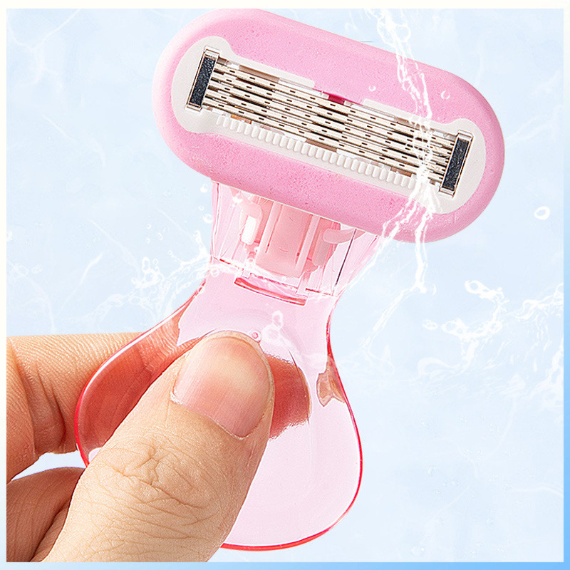 มีดโกนขนผู้หญิง ไม่ทำร้ายผิว ใช้ได้ทั้งตัว ที่ถอนขนรักแร้ กำจัดขนแร้ กำจัดขนแร้ 