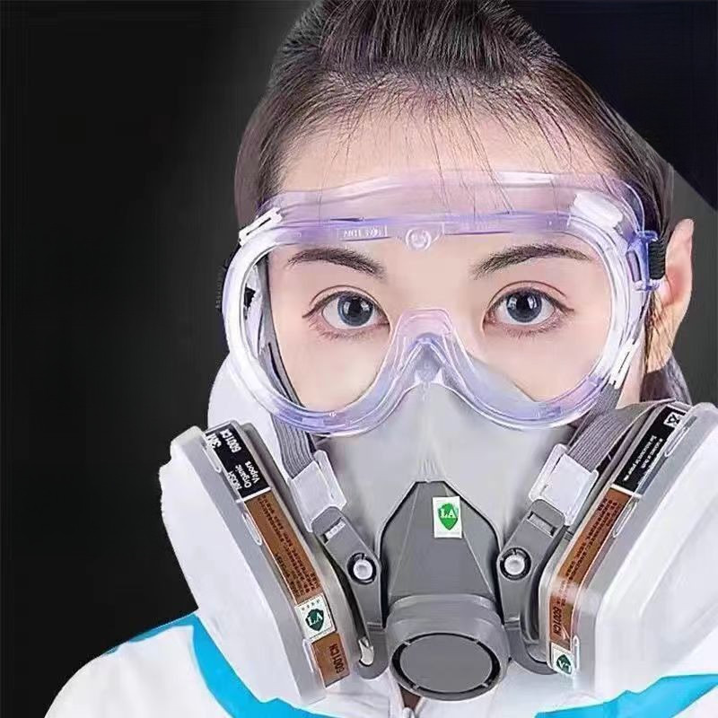 หน้ากากกันแก๊ส 6200 สำหรับพ่นสี ฟอร์มาลดีไฮด์ การปรับปรุง หน้ากากกันฝุ่น