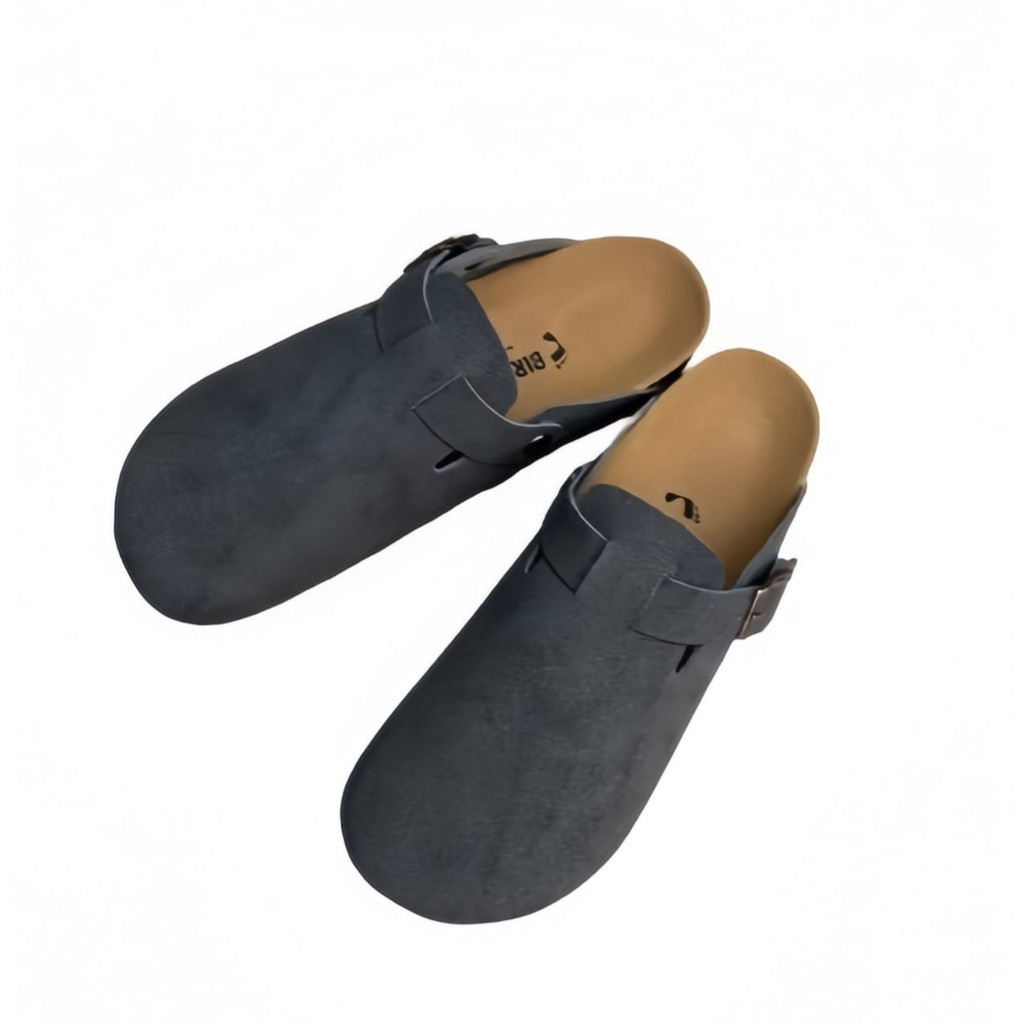 Birken BOSTON Synthetic Boston Dark Grey รองเท้าแตะผู้ชาย 39-43