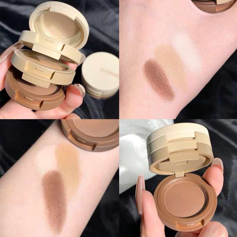 Herorange S-37 3in1 Face Palette อายแชโดว์-บลัชออน-ไฮไลท์ thumbnail 9