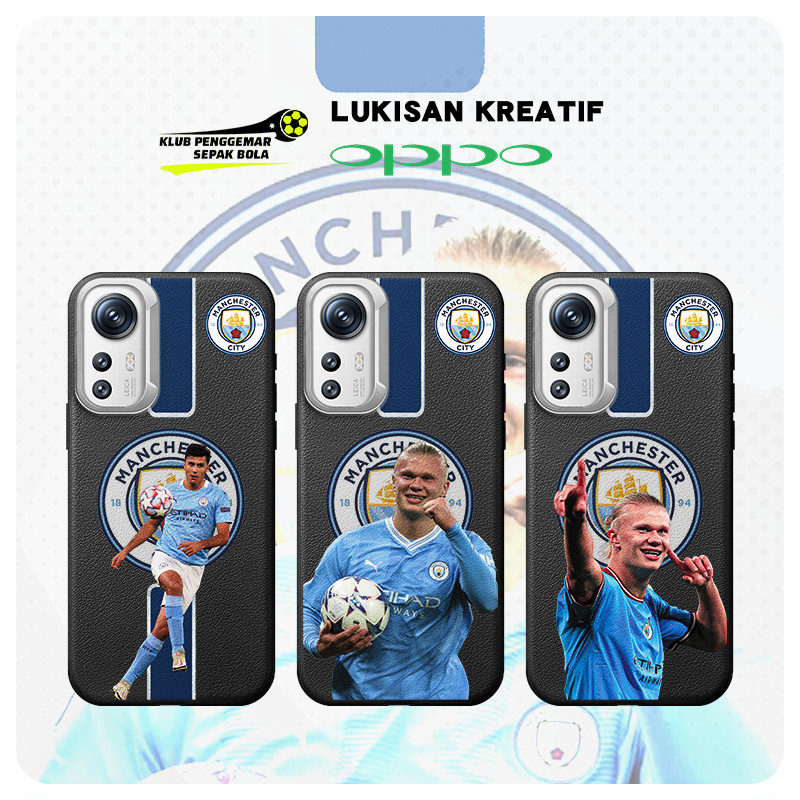OPPO Casing Manchester City MCI Football Contest Drop Resistance adaptation OPPO A92 52 9 2020 8 78 