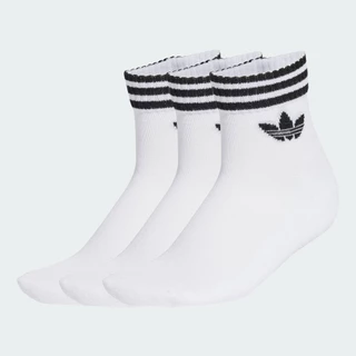adidas Lifestyle 3-Stripes Ankle Socks 3 Pairs Unisex White JV7435