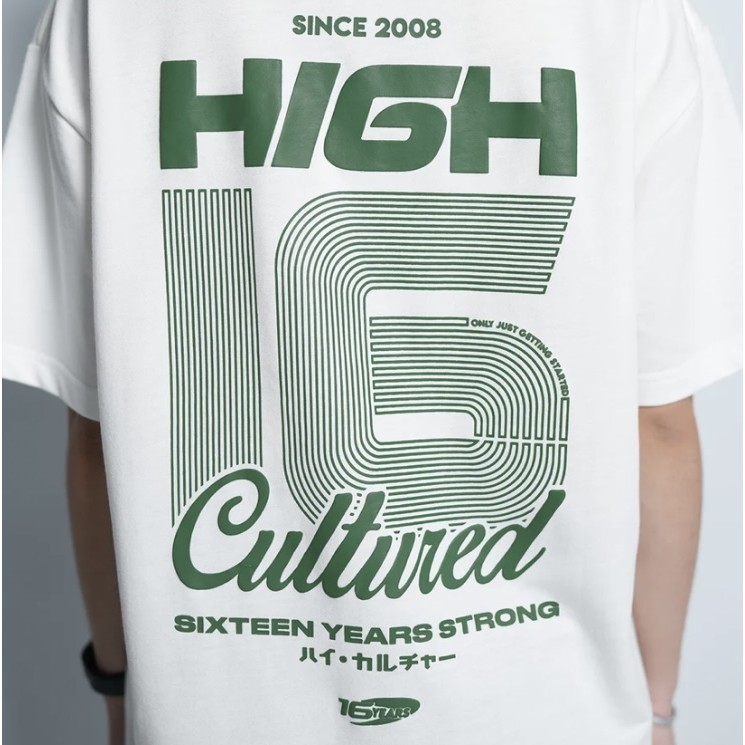 High Cultured 16th Anniversary Iconic Loose Tee -1025