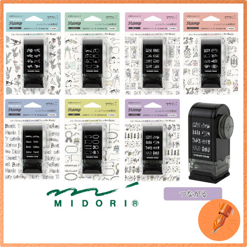Midori Rotating Stamp with Dial Patterns