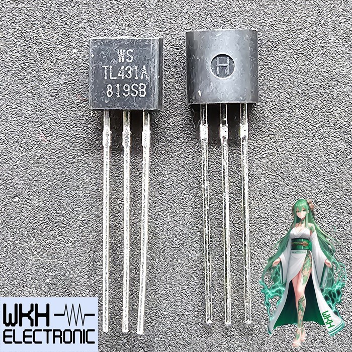 EWR27 TL431A TL431 TO-92 ไดโอดโปรแกรม Shunt Regulator TL 431 A