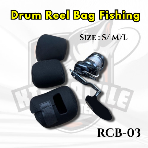 Pancing Beg Gendangdang Drum Reel Bag Shimano/Daiwa/ AbuGarcia Fishing Reel Cover Beg Mesin Pancinging กระเป๋ากลองกระเป๋าKTE