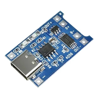 5pcs 10pcs Type-c Micro USB 5V 1A 18650 TP4056 แบตเตอรี่ลิเธียมโมดูลชาร์จบอร์ดป้องกันฟังก์ชั่น Dual 1A