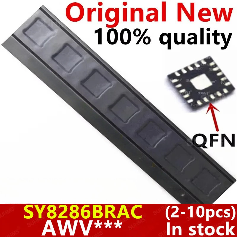 (2-10 ชิ้น) 100% ใหม่ SY8286 SY8286B SY8286BRAC AWV5LC AWV5QB AWV5 QFN-20 ชิปเซ็ต