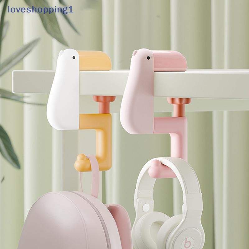 รักช้อปปิ้ง คิดเป็ดแบบพกพาตะขอตกแต่งตารางกระเป๋าสตางค์กระเป๋าตะขอแขวนผนังยึดกระเป๋าถือไม่เจาะอุปกรณ์สํานักงานนักเรียน ไทย - รูปที่ 4