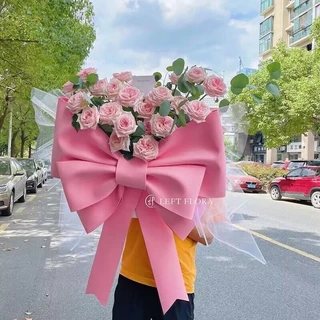 พร้อมส่ง🎀DIY โบว์ตกแต่ง โบว์ใหญ่ 75cm แบบประกอบเอง อุปกรณ์ตกแต่งผนัง คริสต์มาส งานแต่งงาน ปาร์ตี้ ปีใหม่ วันเกิด