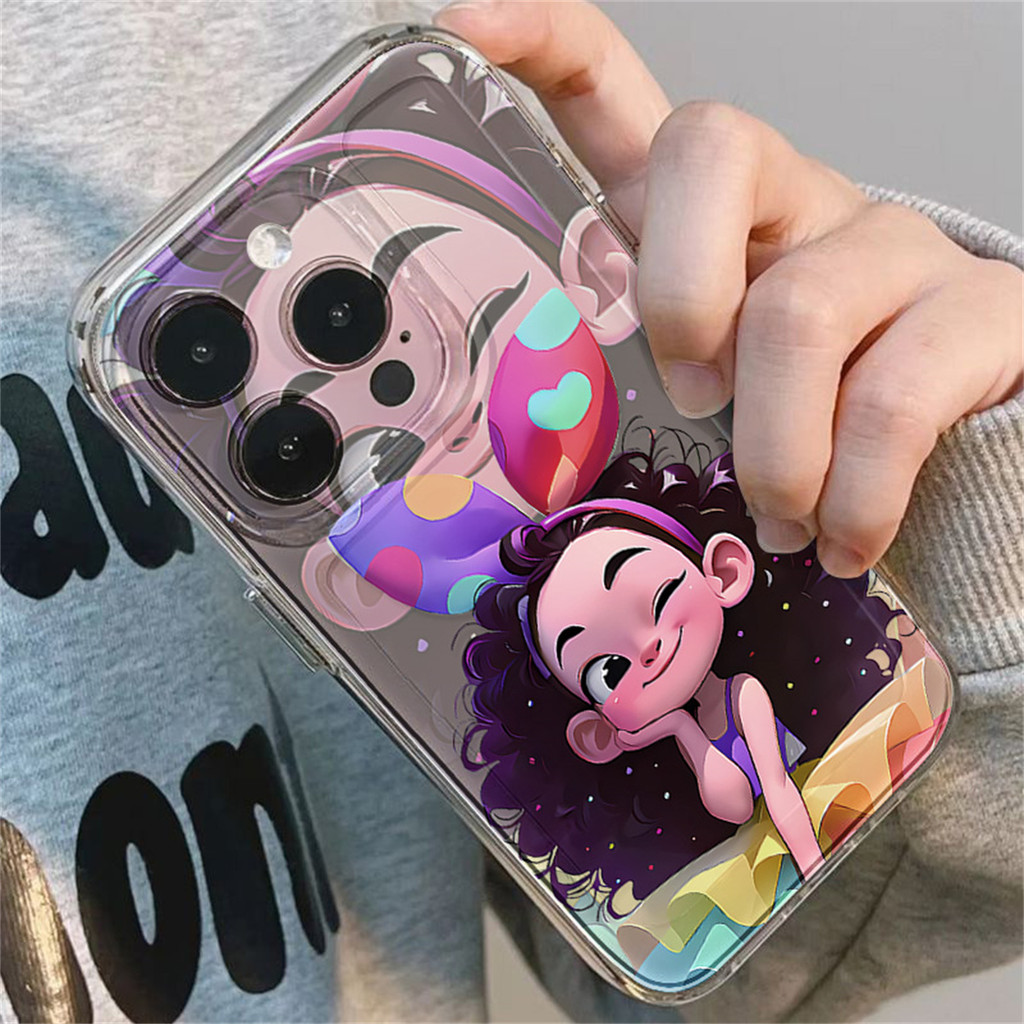 เคส for oppo F31 A6 A60 A79 A18 A38 A57 A95 A74 A5 A9 2020 A17 A16 A15 A54 A78 A5S A98 A3 A3X A5 Pro สาวกันกระแทกนุ่ม - รูปที่ 5