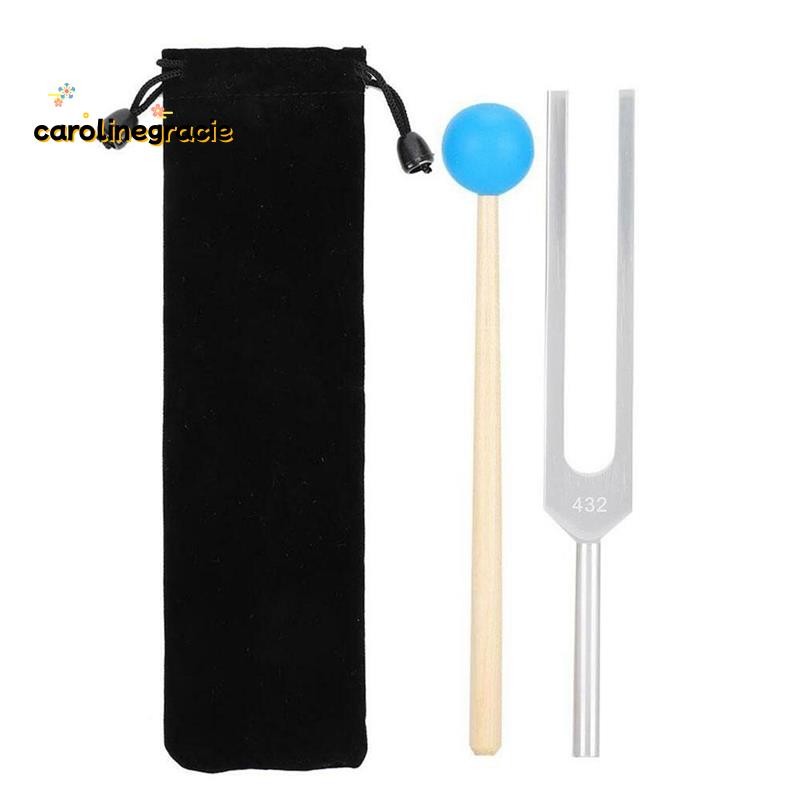 432 Hz ส้อมเสียง Healing Instruments Kit เกรดทางการแพทย์/ประสาทสัมผัสสําหรับ Perfect Healing เครื่องดนตรีความเครียด