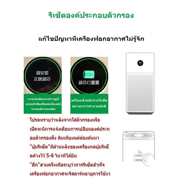 จัดส่งสินค้าอย่างรวดเร็ว-เครื่องฟอกอากาศ RFID สำหรับ Xiaomi Air Purifier Filter 2S 2H 3H Pro 2C 3C / 4 Lite / 4 Compact - รูปที่ 7