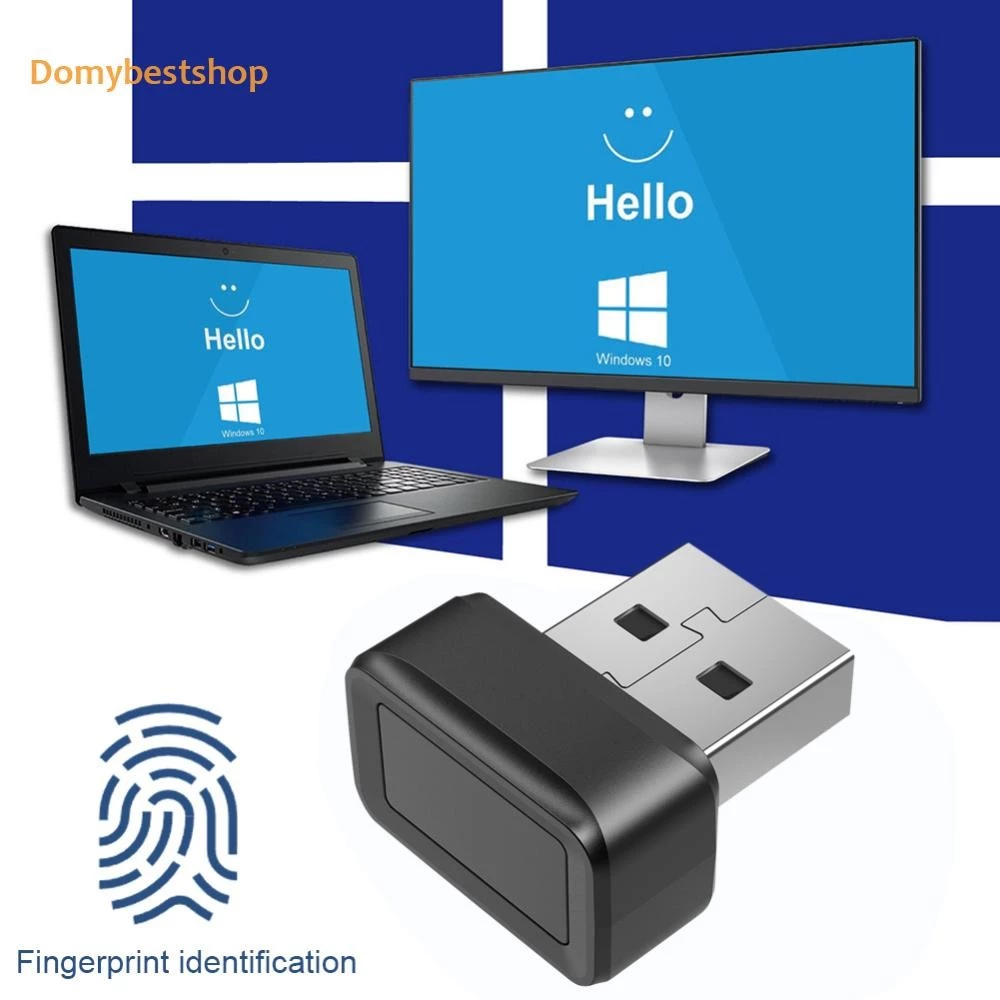 เครื่องอ่านลายนิ้วมือ USB สำหรับ Windows 7 10 11 รุ่น U5 U7 U8