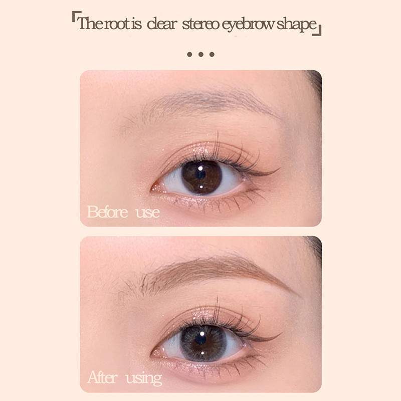 YTL 4in1 คิ้วฝุ่น เจลเขียนคิ้ว+อายไลเนอร์ เนื้อเจล​ ​เขียนง่าย กันน้ำ กันเหงื่อ กันน้ำ กันน้ำติดทนนาน เจลคิ้ว - รูปที่ 4