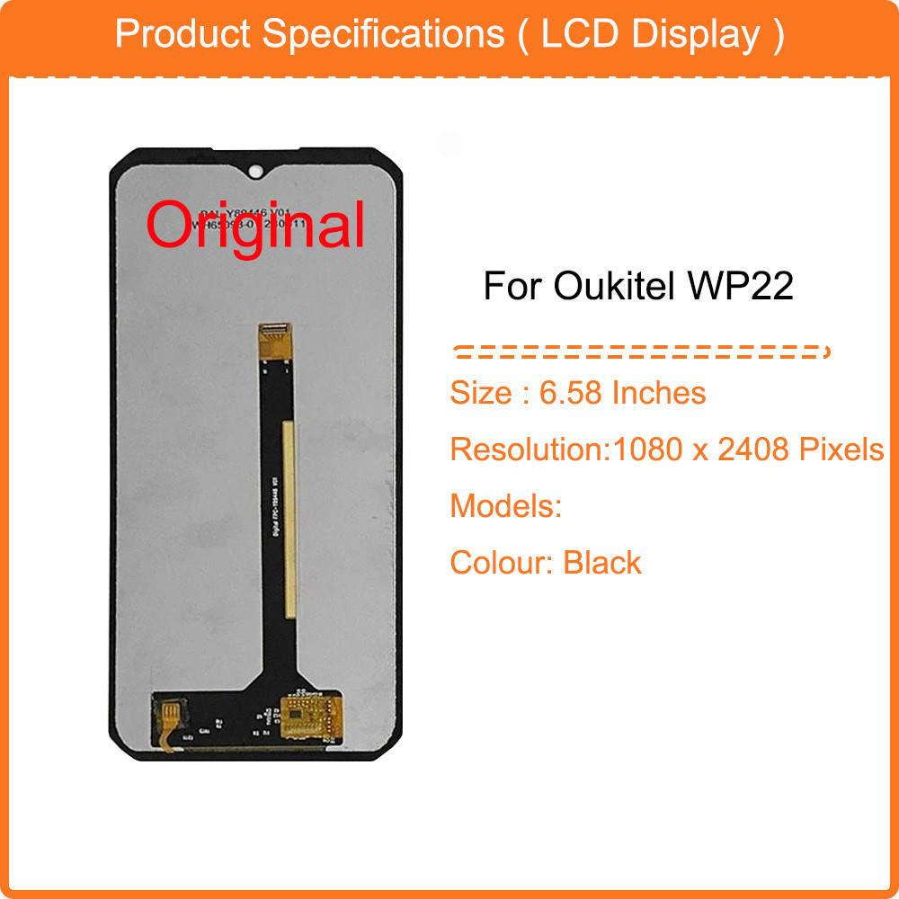 Oukitel LCD WP2 WP3 WP5 WP6 WP7 WP8 WP9 WP10 WP12 WP18 รูปที่ 5
