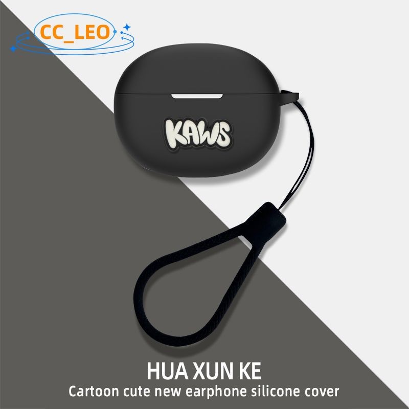 Case for QCY Crossky C30 Cute Lanyard Pendant Suitable for QCY Crossky C30 Silicone Soft Case Cartoo