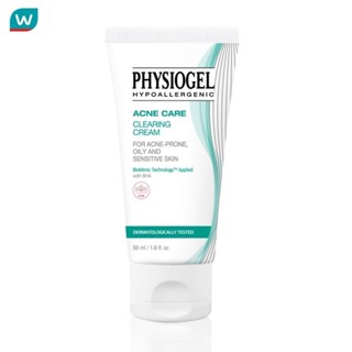 Physiogel ฟิสิโอเจล แอคเน่ แคร์ เคลียร์ริ่ง ครีม 50 มล. สำหร…