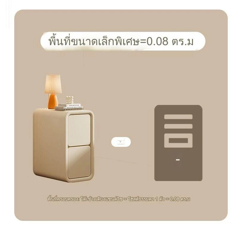 โต๊ะข้างเตียงไม้สไตล์มินิมอล thumbnail 5
