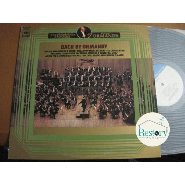 แผ่นเสียง Johann Sebastian Bach, The Philadelphia Orchestra, Eugene Ormandy - Bach By Ormandy (Vinyl
