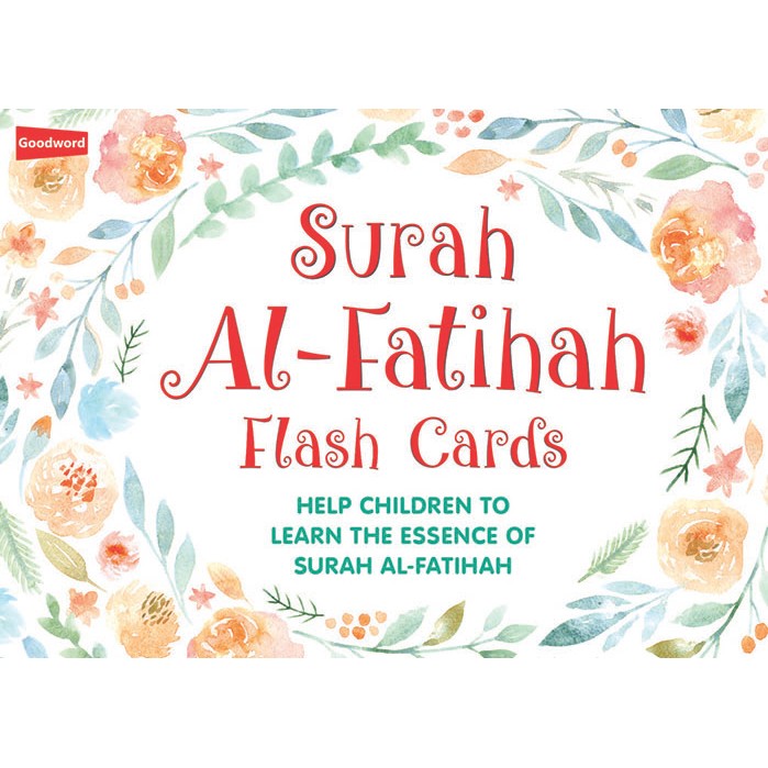 บัตรคําศัพท์ Goodword Surah Al-Fatihah