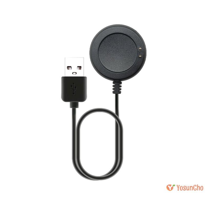 Yosuncho] สายชาร์จแท้ 4 มม.สําหรับนาฬิกาอัจฉริยะ X8 Max สําหรับสมาร์ทวอทช์ T100 Plus USB 2 Pin Charger นาฬิกา Power Charger ชาร์จใหม่