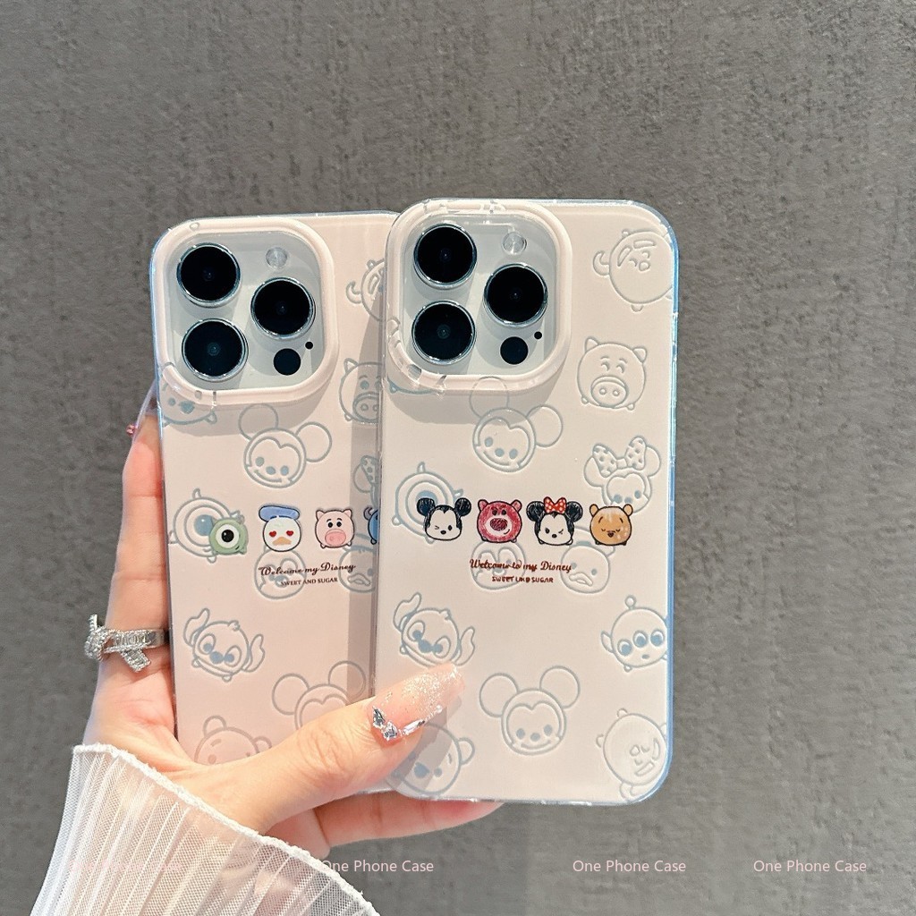 เข้ากันได้กับ iPhone16 Pro Max iPhone 15 Pro Max iPhone 13 iPhone11 X XS XR 7p8p เคสโทรศัพท์เคสนุ่มน่ารัก YSIMD321&322