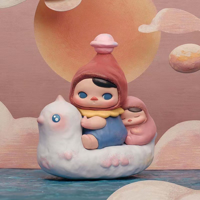 POPMART PUCKY PUCKY PUCKY Departure Series Mystery Box ของเล่นรูปของขวัญ