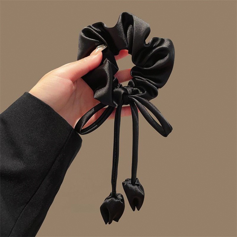 2025 ยางรัดผม Scrunchy ลําแสงทิวลิปผูกผมเครื่องประดับผมผูกผมยางรัดหญิง - รูปที่ 6