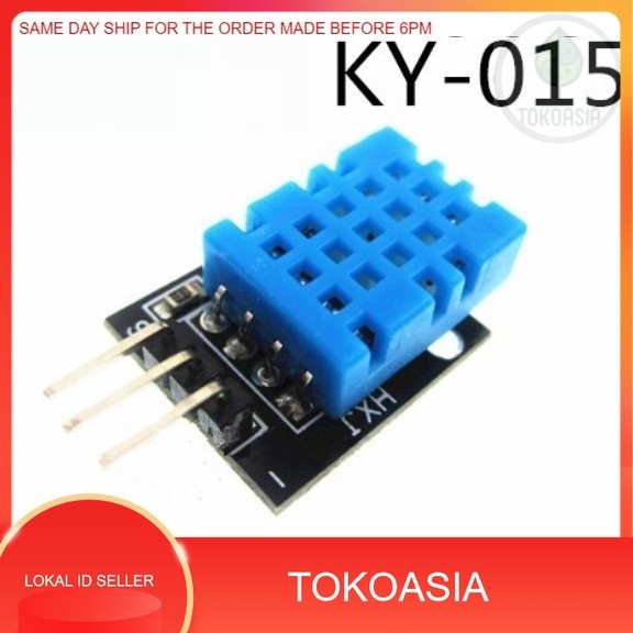 KY-015 Single Bus DHT11 เซ็นเซอร์อุณหภูมิและความชื้นแบบดิจิตอลสําหรับ Arduino Raspberry dht11 Probe
