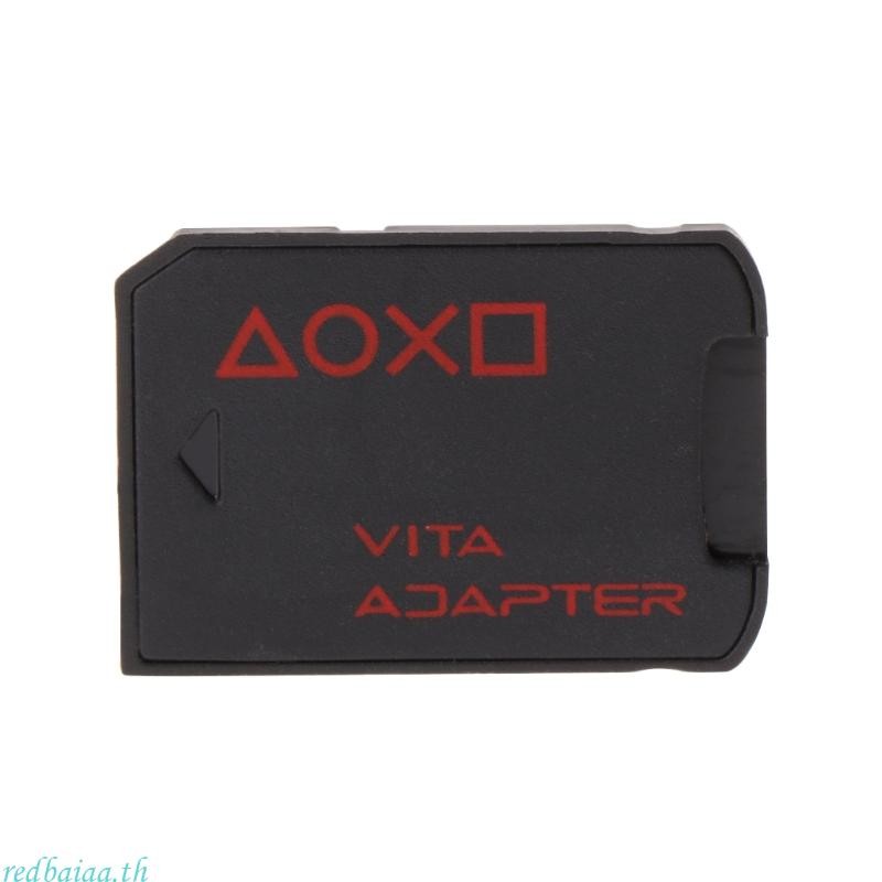 Redbaiaa 3 0 การ์ดอะแดปเตอร์ระบบ 256GB รุ่น 3 0 SD2Vita การ์ดหน่วยความจําสําหรับ PSVi