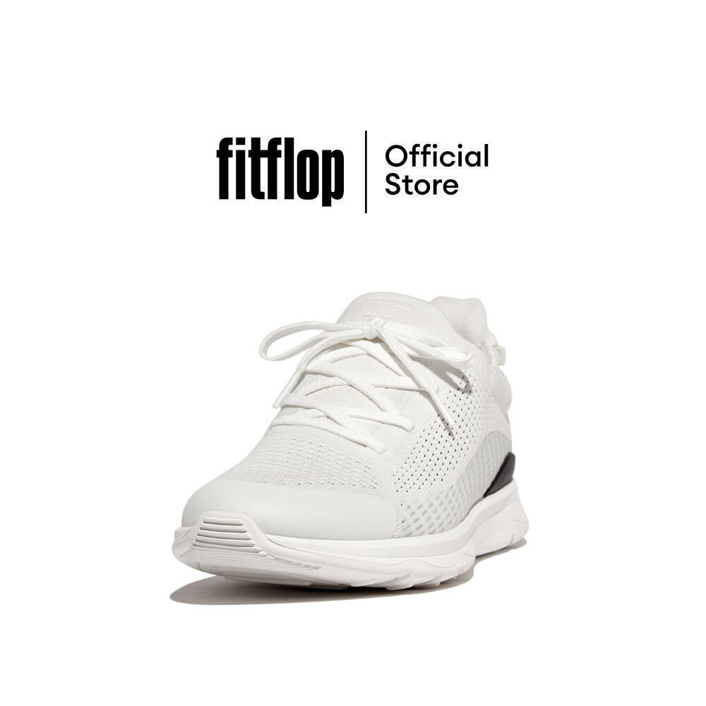 FITFLOP VITAMIN FFX KNIT รองเท้าผ้าใบผู้ชาย รุ่น HA3-194 สี URBAN WHITE
