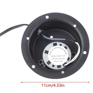Yann1 มอเตอร์หมุน, 1.5 RPM 2.5 RPM มอเตอร์บอลกระจกสีดํา, 220V พร้อมปลั๊ก Disco Ball Stage อุปกรณ์เสริม DJ KTV Party Light