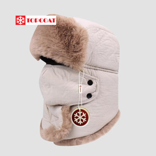 TOPCOAT หมวกบอมเบอร์แบบมีเเมส บุขนหนานุ่ม กักเก็บความร้อนได้…