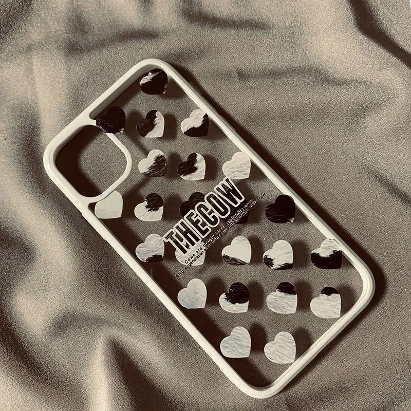 SAMSUNG สําหรับsamsung A06 A16 A55 A35 A15 A05S A05 A12 A54 A52 A34 5G A32 แฟชั่นสีชมพูหัวใจใสซิลิโคนกันกระแทก - รูปที่ 7