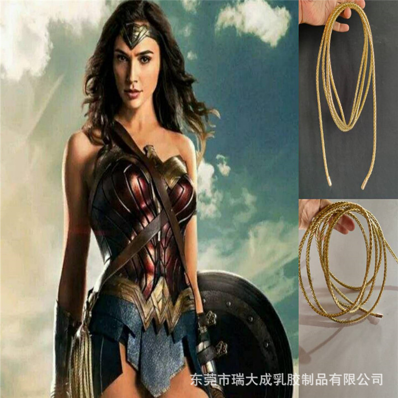 Justice League Wonder Woman Diana สินค้าอาวุธอุปกรณ์ Mantra ชุดเชือกแส้
